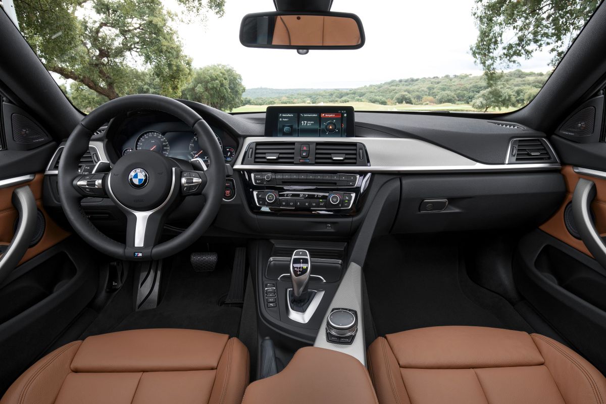 BMW 4 series 2017. Front seats. Coupe, 1 generation, restyling