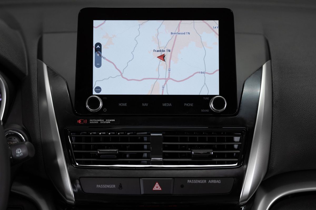 Mitsubishi Eclipse Cross 2020. Système de navigation. VUS 5-portes, 1 génération, restyling