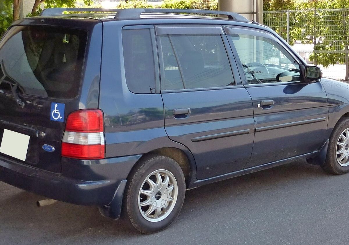 Ford Festiva 1996. Carrosserie, extérieur. Mini 5-portes, 3 génération