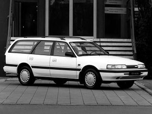 Mazda 626 1987. Bodywork, Exterior. Estate 5-door, 3 generation
