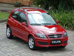 Chevrolet Celta 2006. Carrosserie, extérieur. Mini 3-portes, 1 génération, restyling 1