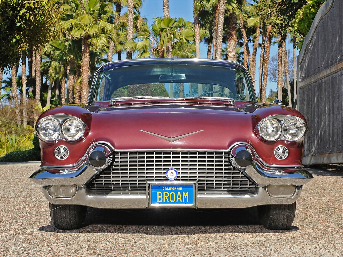 Cadillac Eldorado 1957. Carrosserie, extérieur. Berline, 3 génération