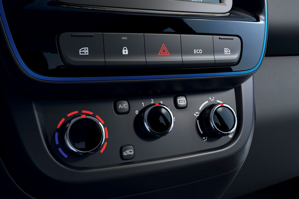 Dacia Spring 2021. Interior detail. SUV 5-doors, 1 generation