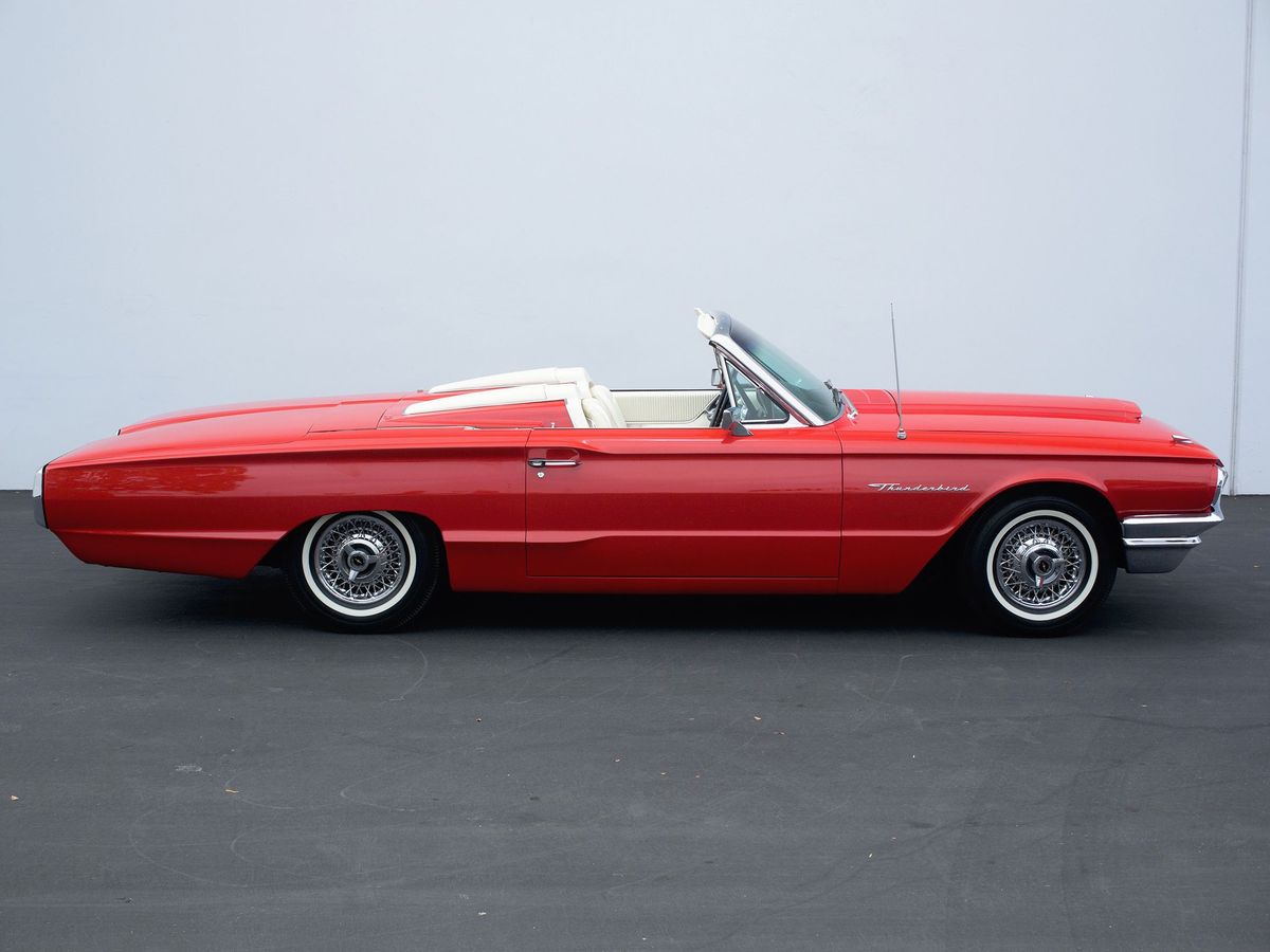 פורד ת'אנדרבירד ‏1964. מרכב, צורה. קבריולט, 4 דור