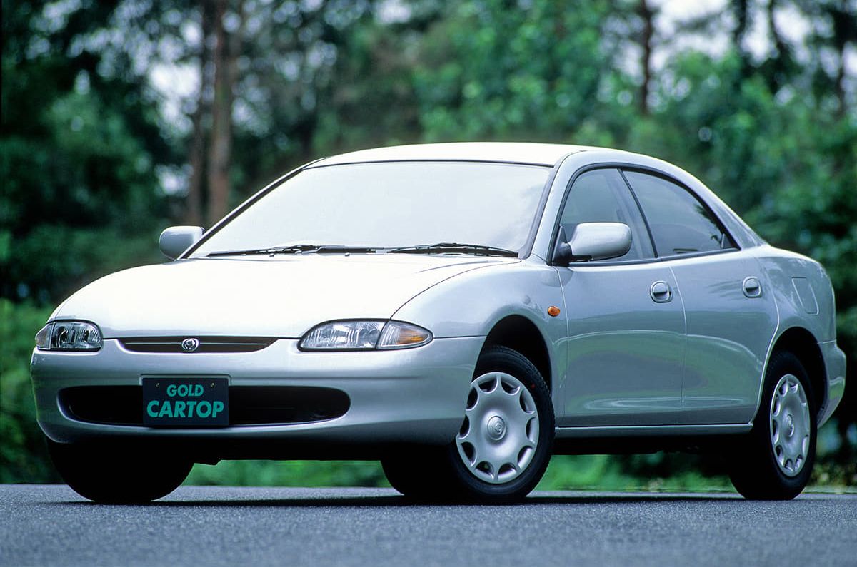 Mazda Lantis 1993. Carrosserie, extérieur. Berline, 1 génération
