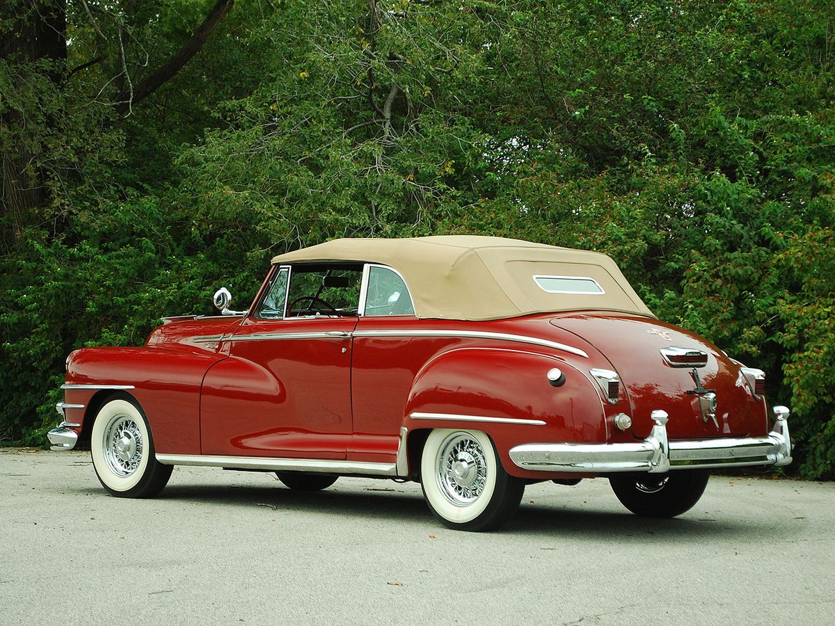 Chrysler Windsor 1946. Carrosserie, extérieur. Cabriolet, 2 génération