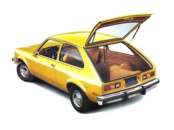 Chevrolet Chevette 1975. Carrosserie, extérieur. Hatchback 3-portes, 1 génération