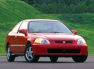 Honda Civic (USA) 1996. Carrosserie, extérieur. Coupé, 6 génération