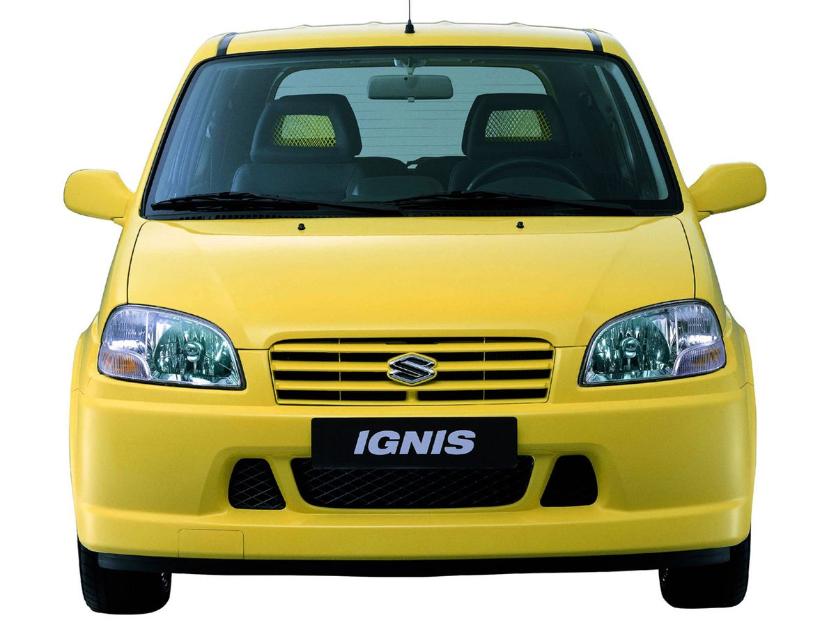 Suzuki Ignis 2004. Carrosserie, extérieur. Mini 3-portes, 1 génération