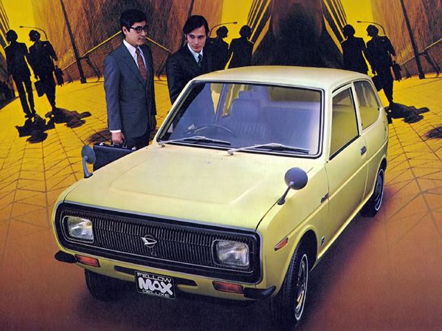Daihatsu Fellow 1970. Carrosserie, extérieur. Berline 2-portes, 2 génération