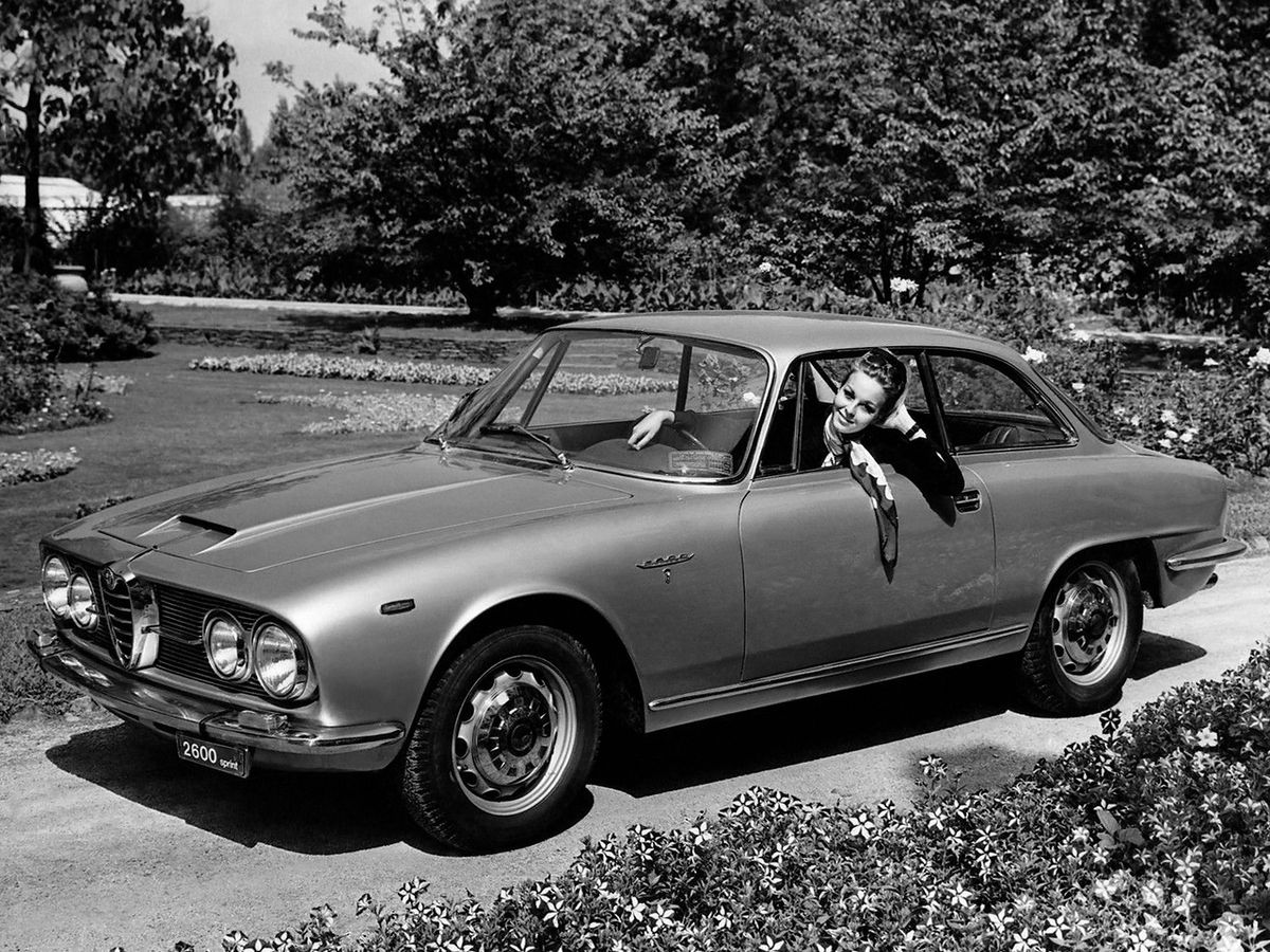 Alfa Romeo 2600 1961. Carrosserie, extérieur. Coupé, 1 génération