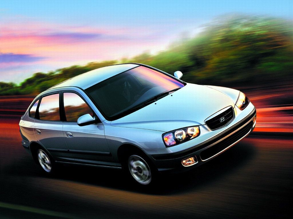 Hyundai Avante 2003. Carrosserie, extérieur. Liftback, 3 génération, restyling