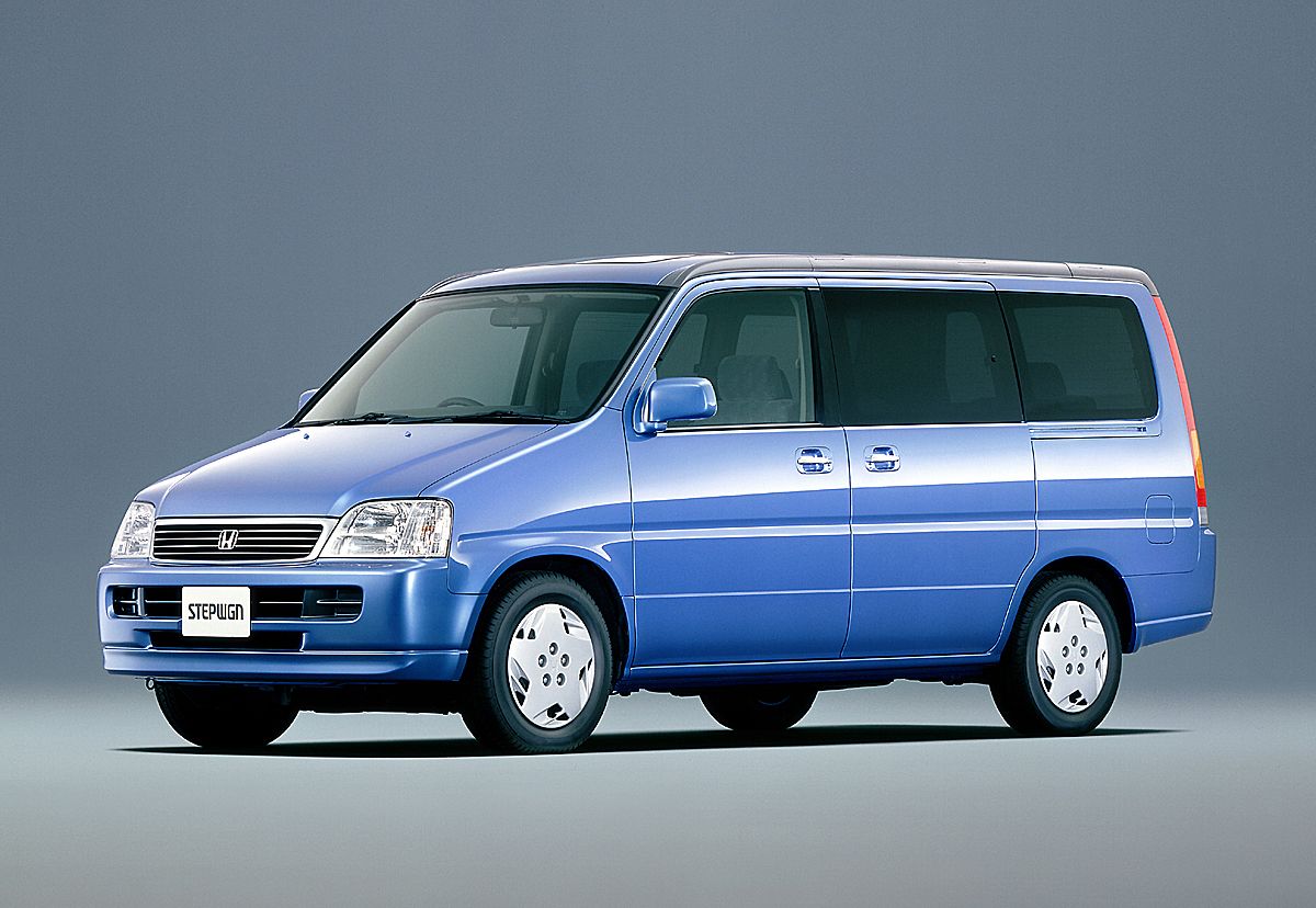 Honda Stepwgn 1999. Bodywork, Exterior. Minivan, 1 generation, restyling