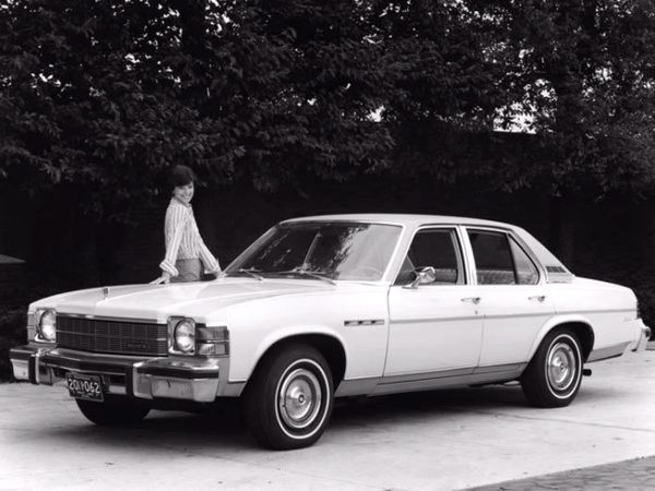 Buick Skylark 1975. Carrosserie, extérieur. Berline, 4 génération