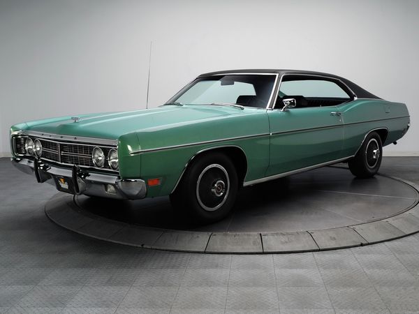 Ford Galaxie 1968. Carrosserie, extérieur. Coupé sans montants, 4 génération