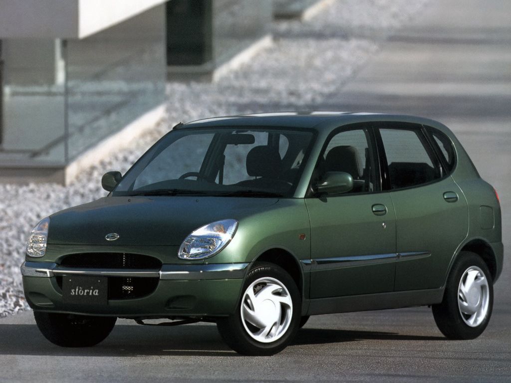 דייהטסו סטוריה 1998. מרכב, צורה. מיני 5 דלתות, 1 דור