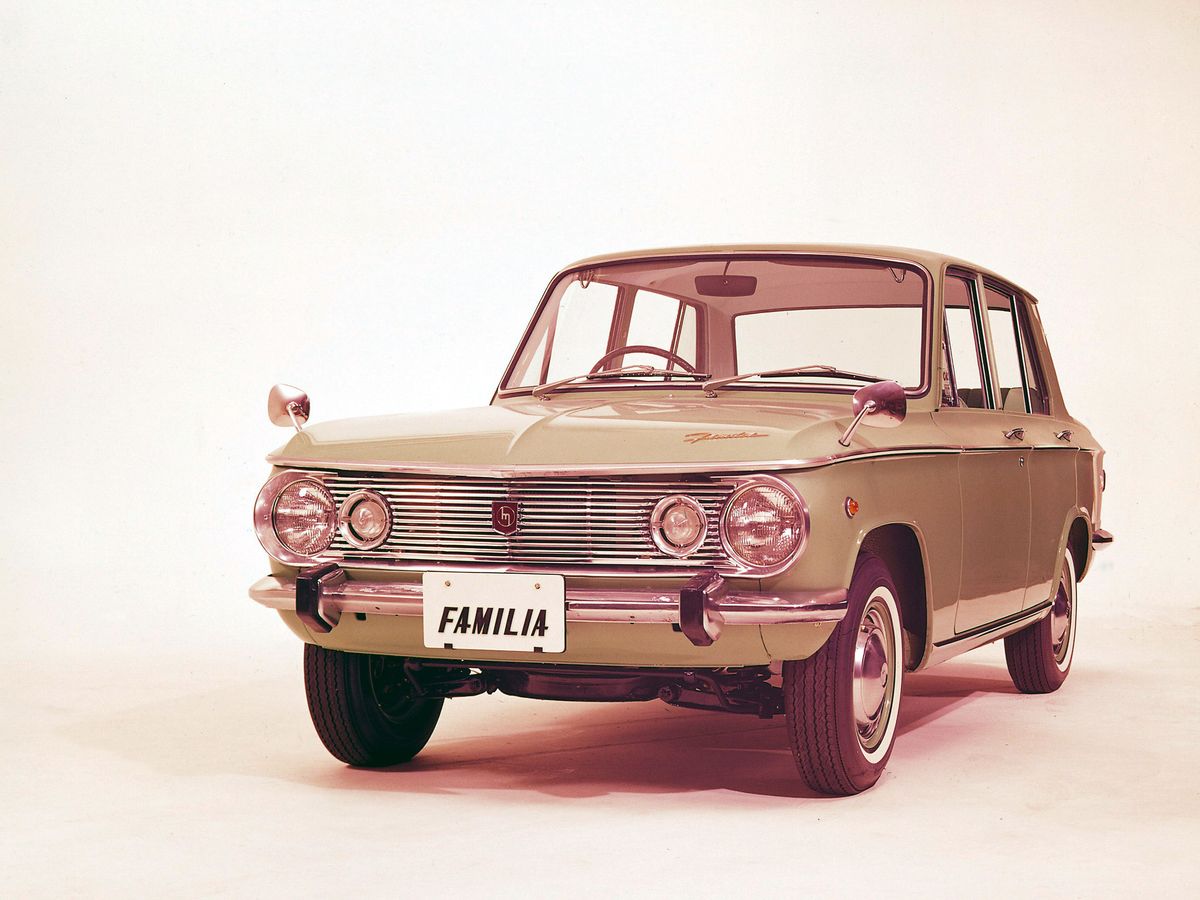 מאזדה פאמיליה 1963. מרכב, צורה. סדאן, 1 דור