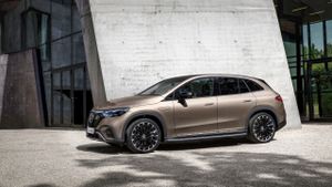 Мерседес EQE SUV 2022. Кузов, экстерьер. Внедорожник 5 дв., 1 поколение