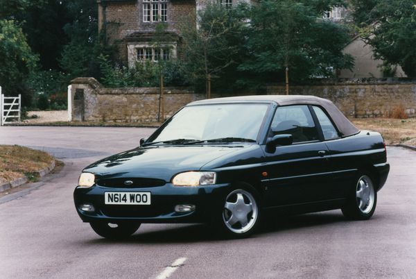 Ford Escort 1995. Carrosserie, extérieur. Cabriolet, 5 génération, restyling 2