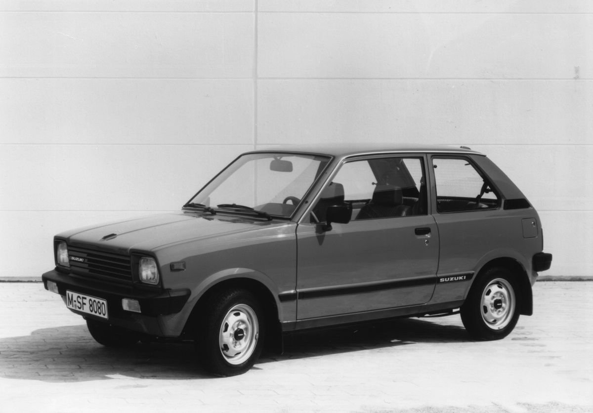 סוזוקי אלטו ‏1979. מרכב, צורה. מיני 3 דלתות, 1 דור