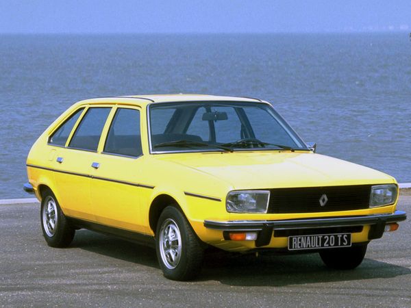 Renault 20 1975. Carrosserie, extérieur. Hatchback 5-portes, 1 génération