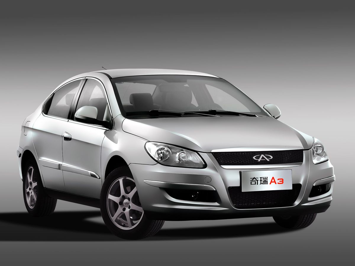 Chery M11 (A3) 2008. Carrosserie, extérieur. Berline, 1 génération
