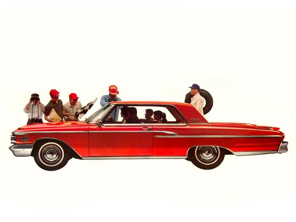 מרקורי  מונטריי 1960. מרכב, צורה. הרדטופ קופה, 5 דור