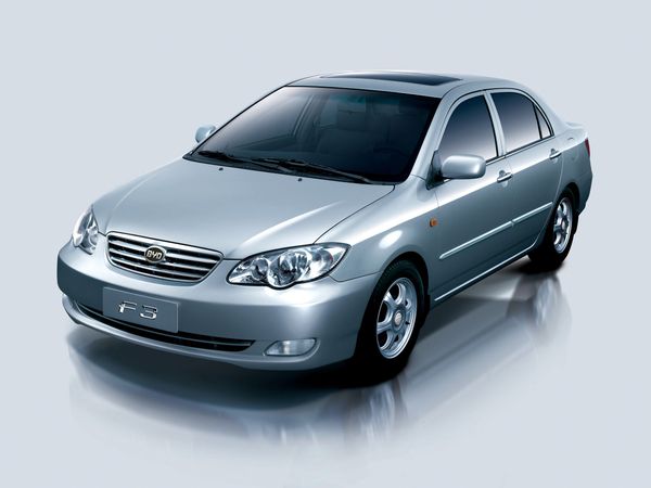 בי.אי.די F3 2005. מרכב, צורה. סדאן, 1 דור