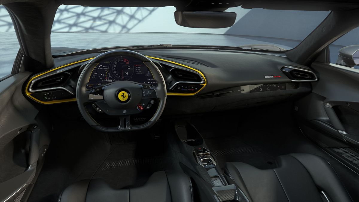 Ferrari 296 GTB 2021. Front seats. Coupe, 1 generation