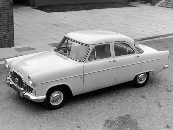 Ford Zephyr 1956. Bodywork, Exterior. Sedan, 2 generation