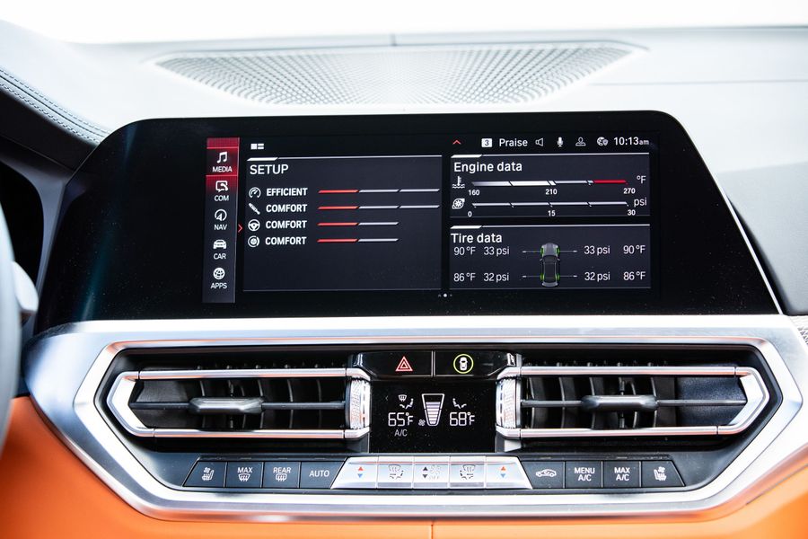 BMW M3 2020. Driver assistance systems. Sedan, 6 generation