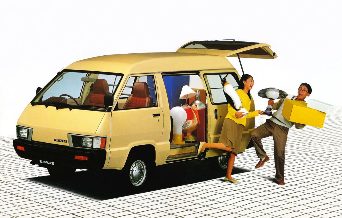 Toyota Town Ace 1982. Carrosserie, extérieur. Compact Van, 1 génération