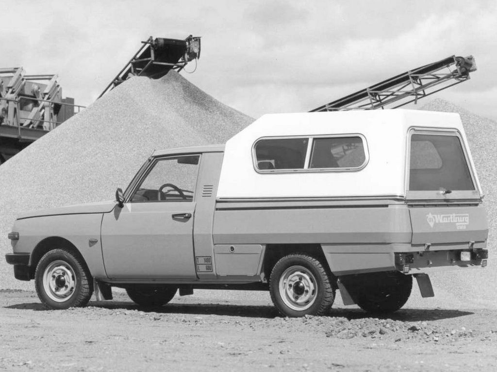 Wartburg 353 1966. Carrosserie, extérieur. 1 pick-up, 1 génération