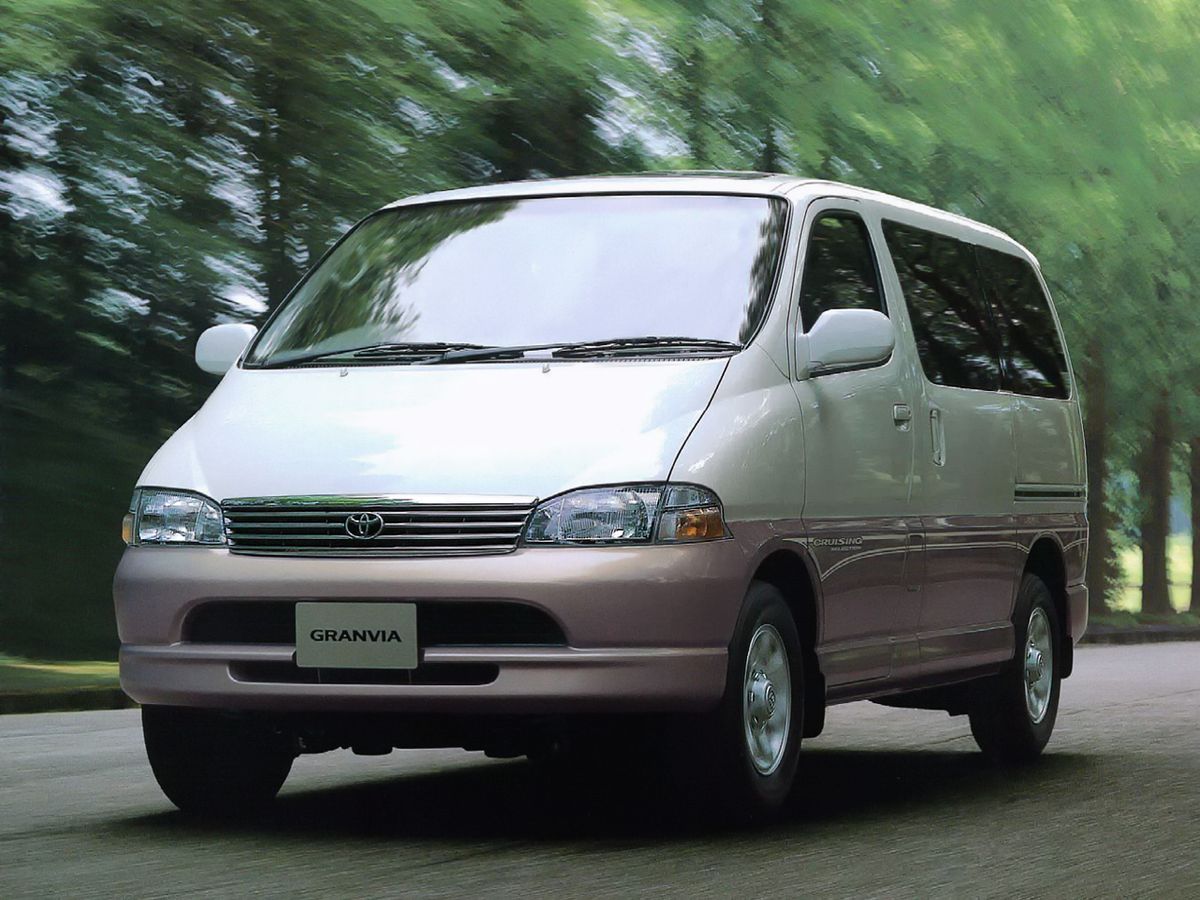 Toyota Granvia 1995. Carrosserie, extérieur. Monospace, 1 génération