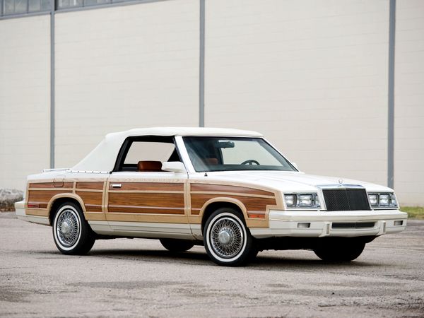 Chrysler LeBaron 1982. Carrosserie, extérieur. Cabriolet, 2 génération