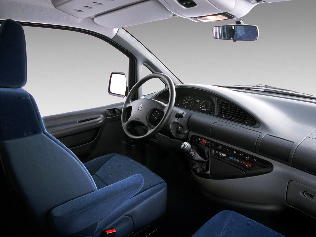 Citroen Jumpy 2004. Front seats. Minivan, 1 generation, restyling
