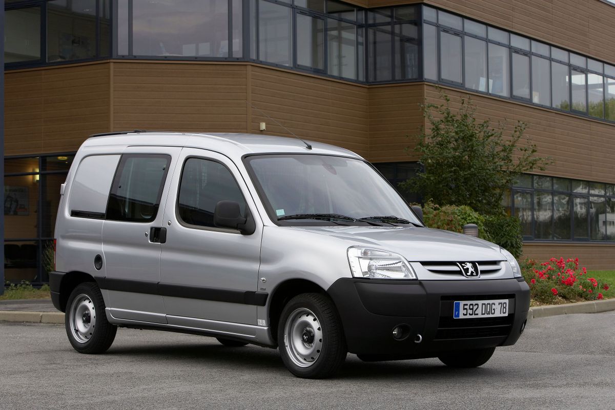 Peugeot Partner 2002. Carrosserie, extérieur. Compact Van, 1 génération, restyling