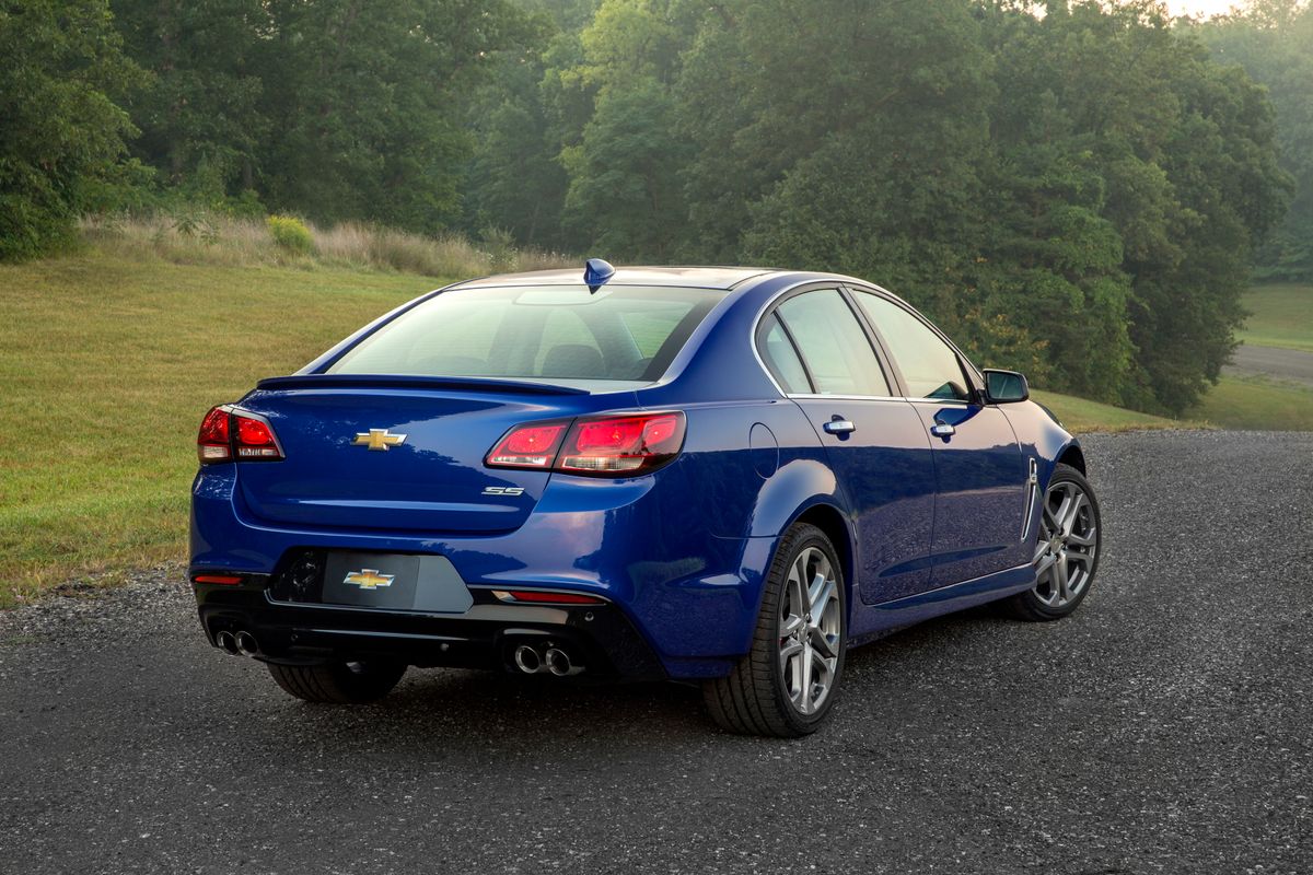 Chevrolet SS 2015. Carrosserie, extérieur. Berline, 1 génération, restyling