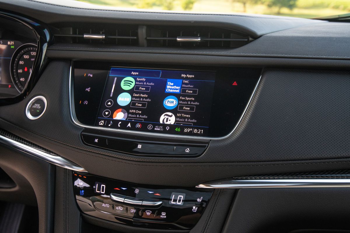 Cadillac XT5 2019. Multimédia. VUS 5-portes, 1 génération, restyling