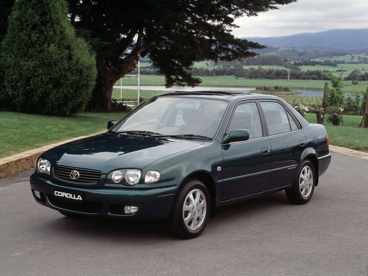 Toyota Corolla 1999. Bodywork, Exterior. Sedan, 8 generation, restyling