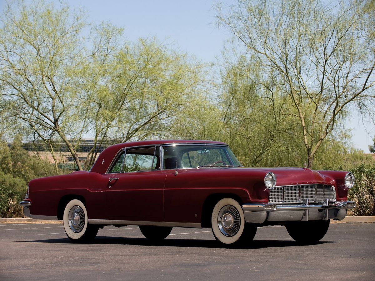 Lincoln Continental 1956. Bodywork, Exterior. Coupe, 2 generation