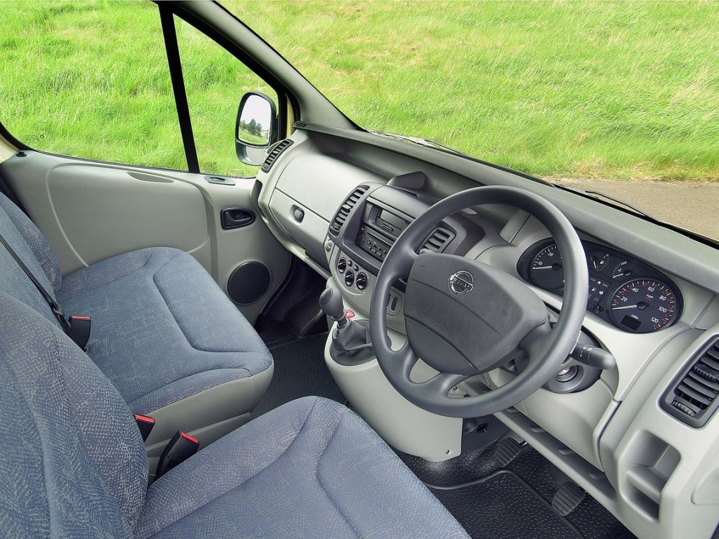 Nissan Primastar 2002. Front seats. Van, 1 generation