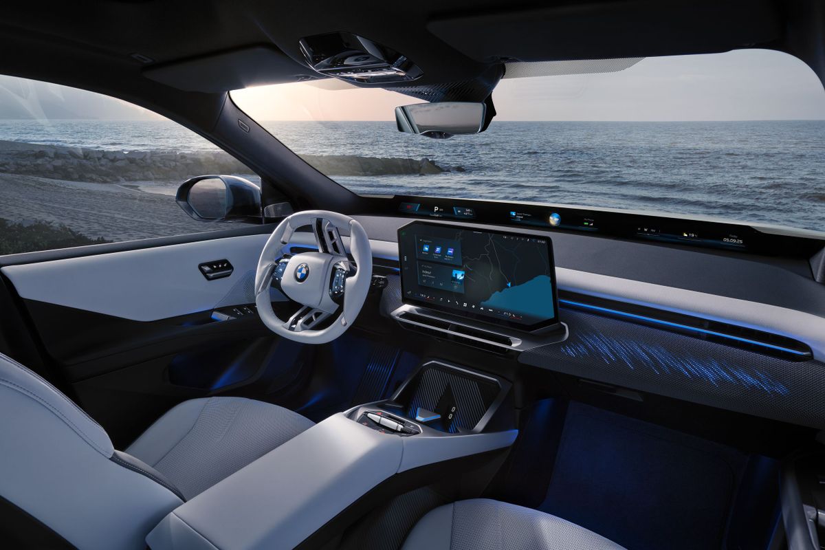 BMW iX3 2025. Передние сидения. Внедорожник 5 дв., 2 поколение