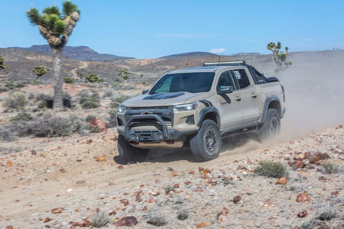 Chevrolet Colorado 2023. Кузов, экстерьер. Пикап Двойная кабина, 3 поколение