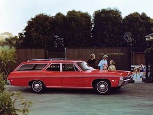 Chevrolet Impala 1964. Carrosserie, extérieur. Break 5-portes, 4 génération