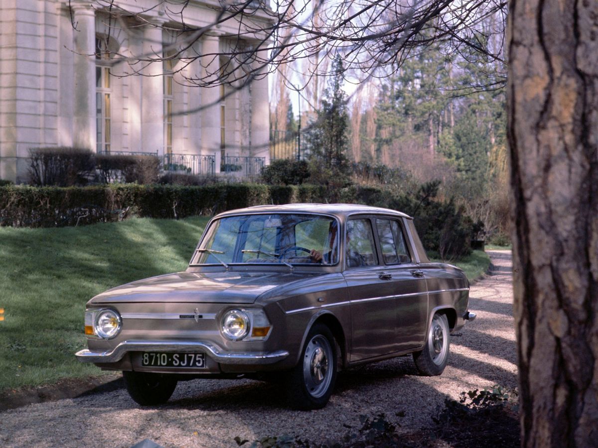 Renault 10 1962. Bodywork, Exterior. Sedan, 1 generation