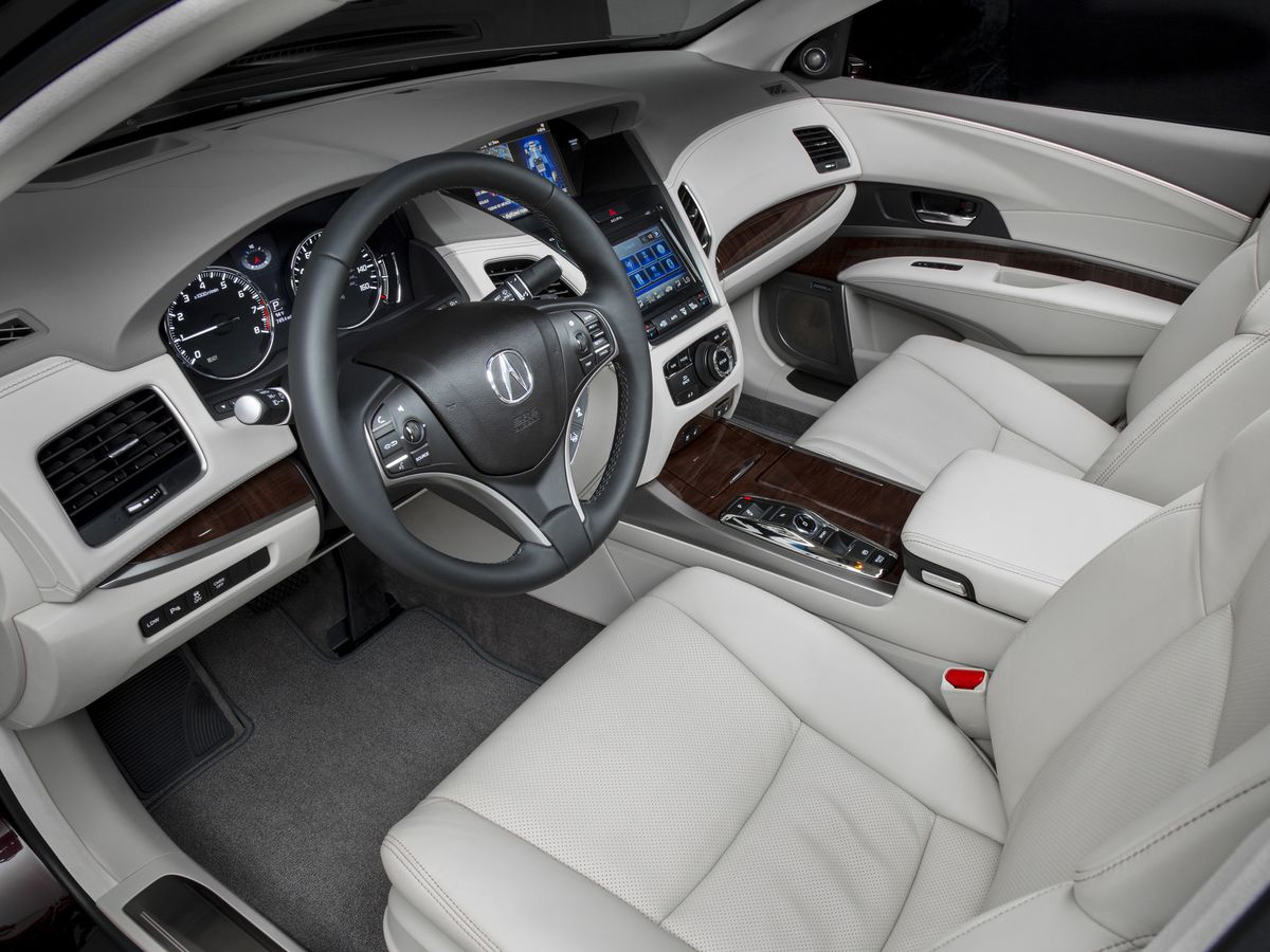 Acura RLX 2013. Siéges avants. Berline, 1 génération