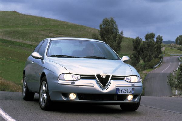 Alfa Romeo 156 2002. Carrosserie, extérieur. Berline, 1 génération, restyling 1