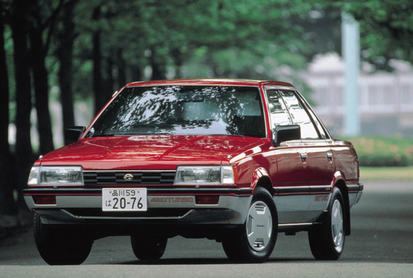 Subaru Leone 1984. Carrosserie, extérieur. Berline, 3 génération