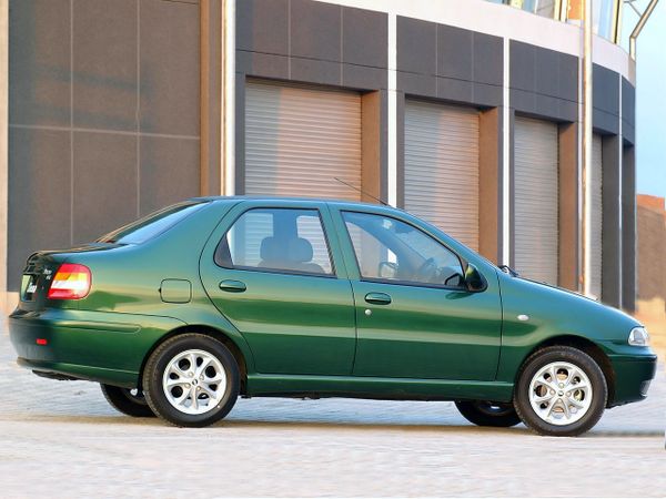 Fiat Siena 2001. Carrosserie, extérieur. Berline, 1 génération, restyling 1